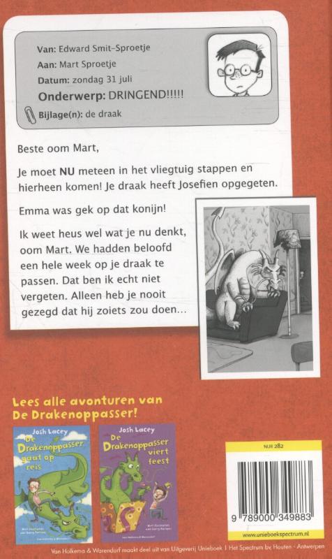 De drakenoppasser / De drakenoppasser / 1 achterkant