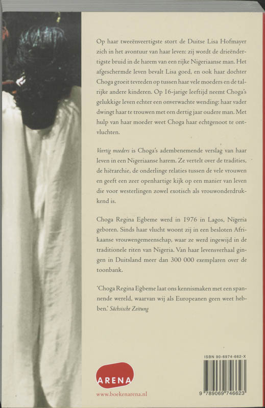 Veertig Moeders achterkant