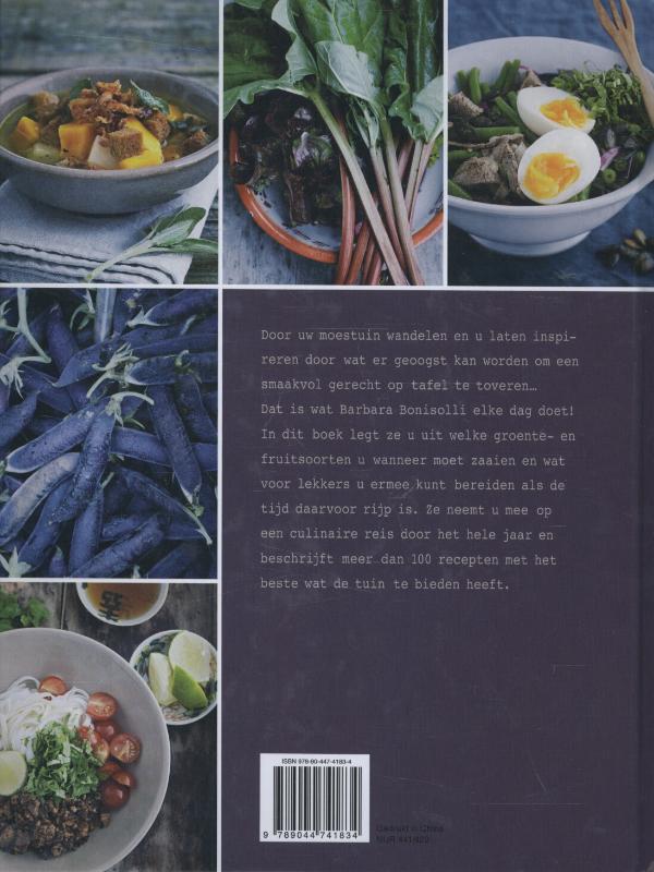 Koken uit eigen tuin achterkant