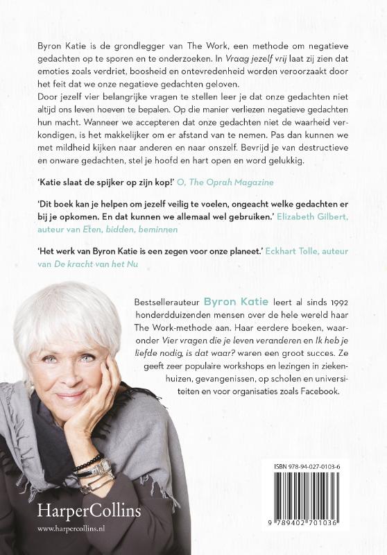 Vraag jezelf vrij achterkant