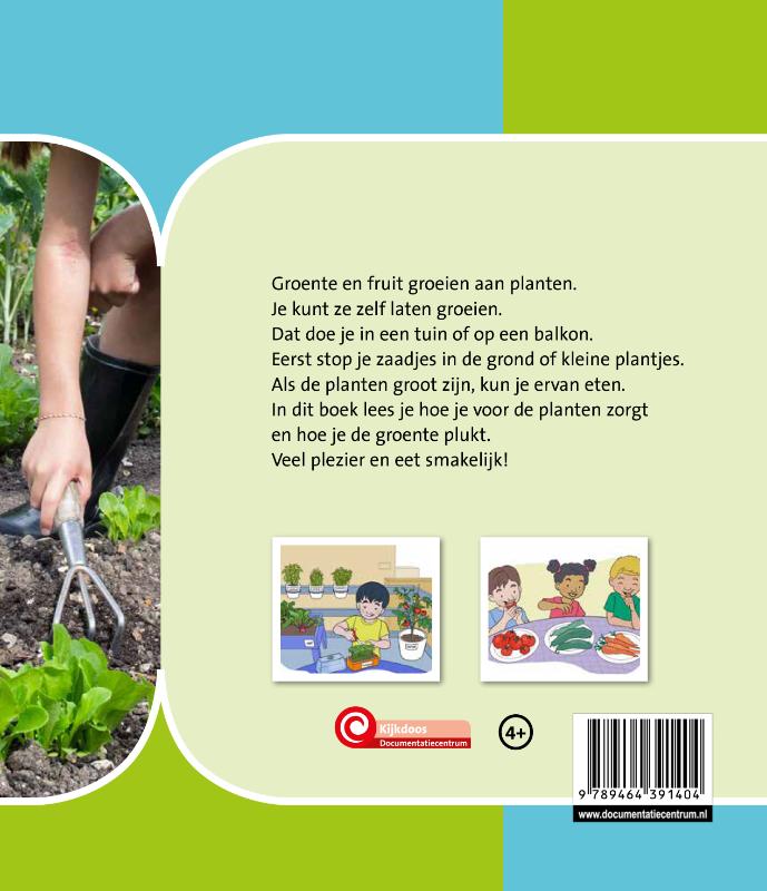 de moestuin / Kijkdoos 29-2 achterkant