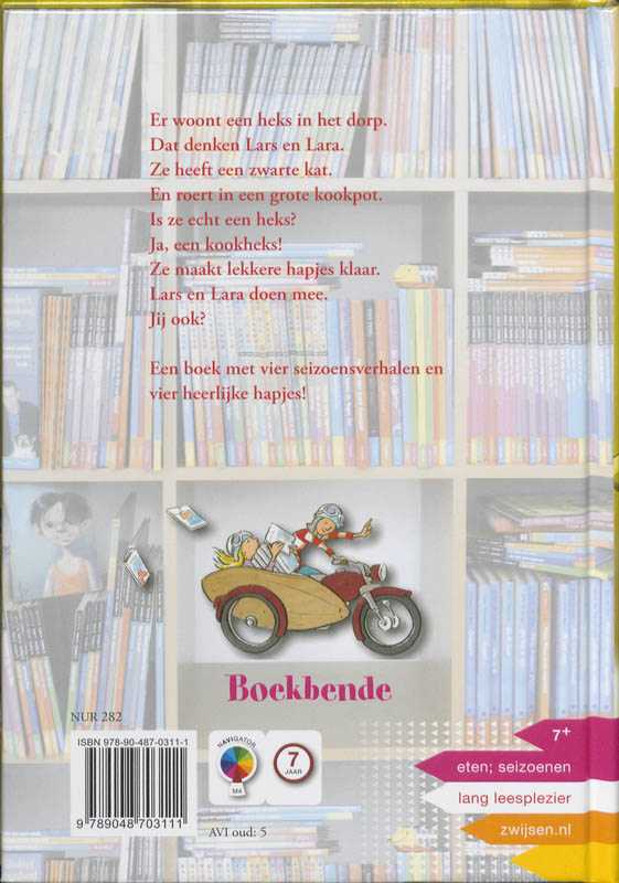 Drakenklauw en bloemensla achterkant