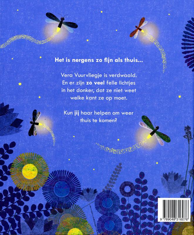 Vuurvliegje is verdwaald achterkant