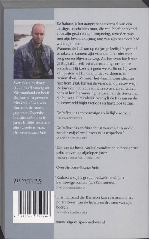 De Italiaan achterkant