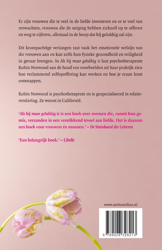 Als hij maar gelukkig is achterkant