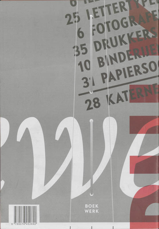 Boekwerk Bulkboek achterkant