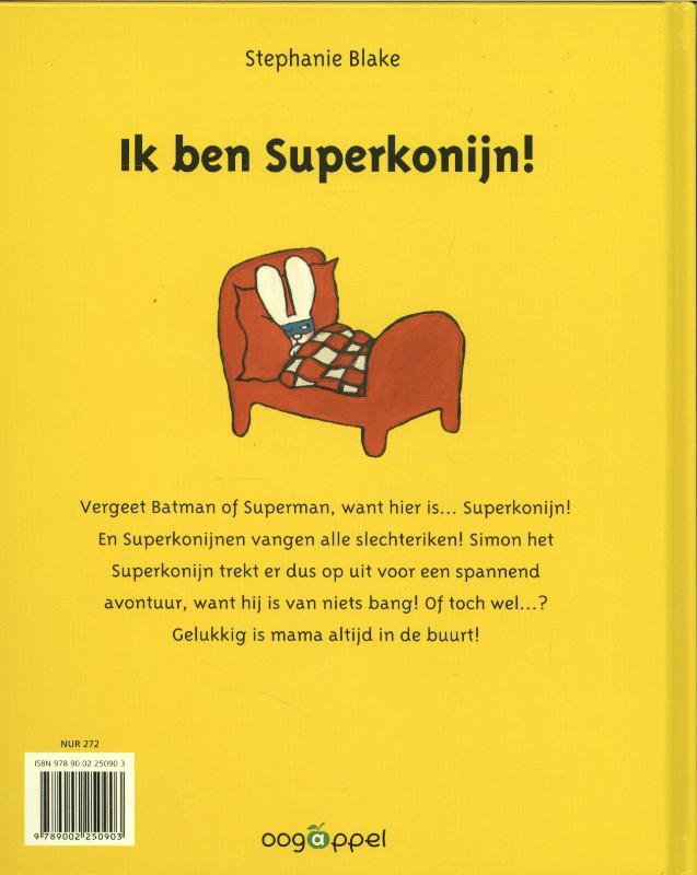 Ik ben superkonijn achterkant