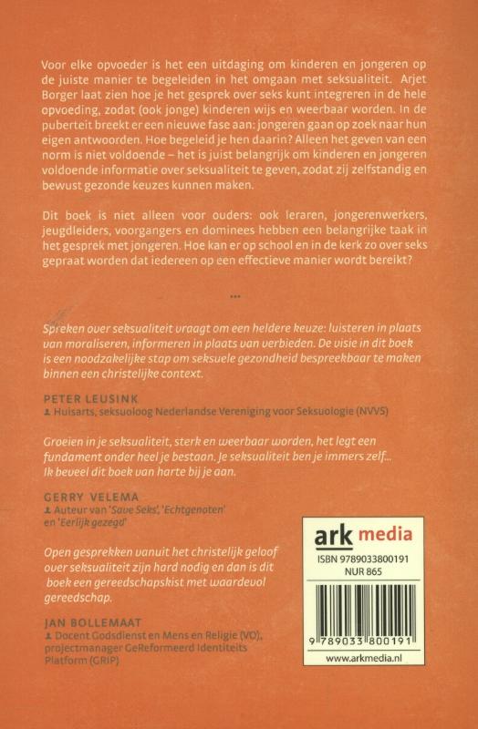 In gesprek over seks achterkant