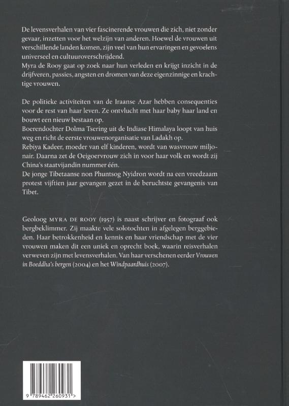 Dochters van de bergen achterkant