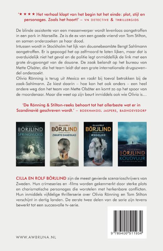 De derde stem / Rönning & Stilton / 2 achterkant