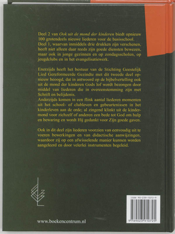 Ook uit de mond der kinderen ... 2 achterkant