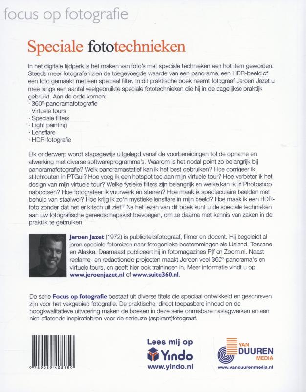 Focus op fotografie  -   Speciale fototechnieken achterkant