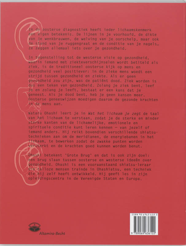 Wat het lichaam je zegt achterkant