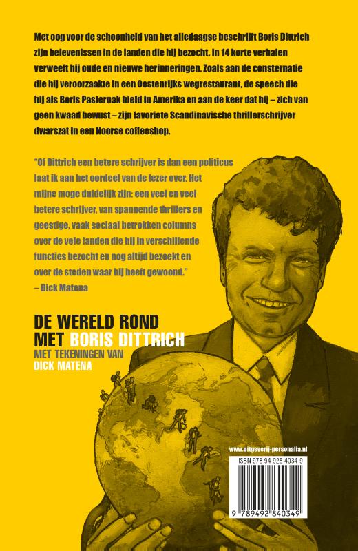 De wereld rond met Boris Dittrich achterkant