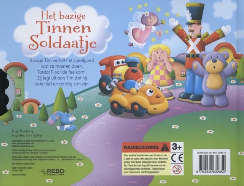 Het bazige Tinnen Soldaatje achterkant