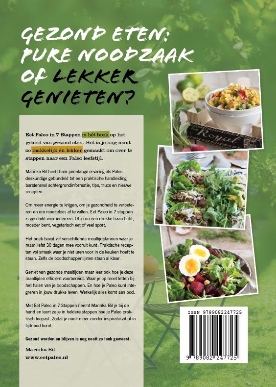 Eet Paleo in 7 stappen achterkant