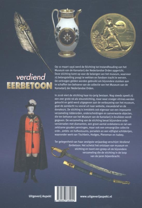 Verdiend eerbetoon achterkant