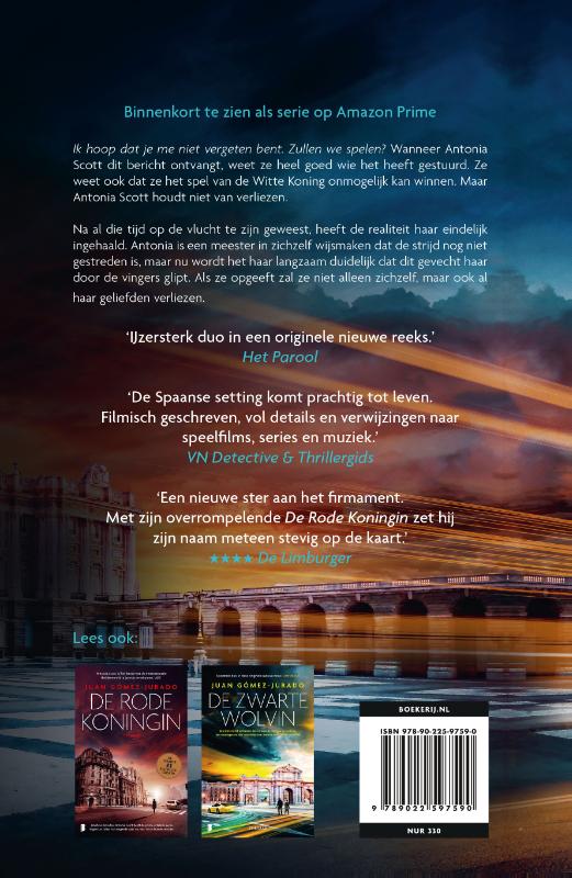 De Witte Koning / Antonia Scott / 3 achterkant