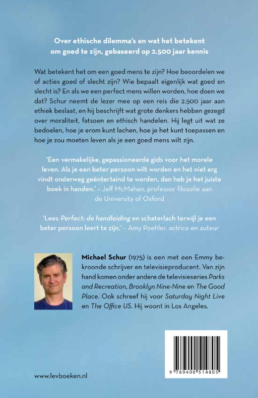 Perfect: de handleiding achterkant