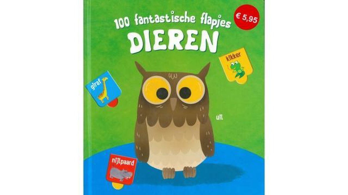 100 fantastische flapjes Dieren