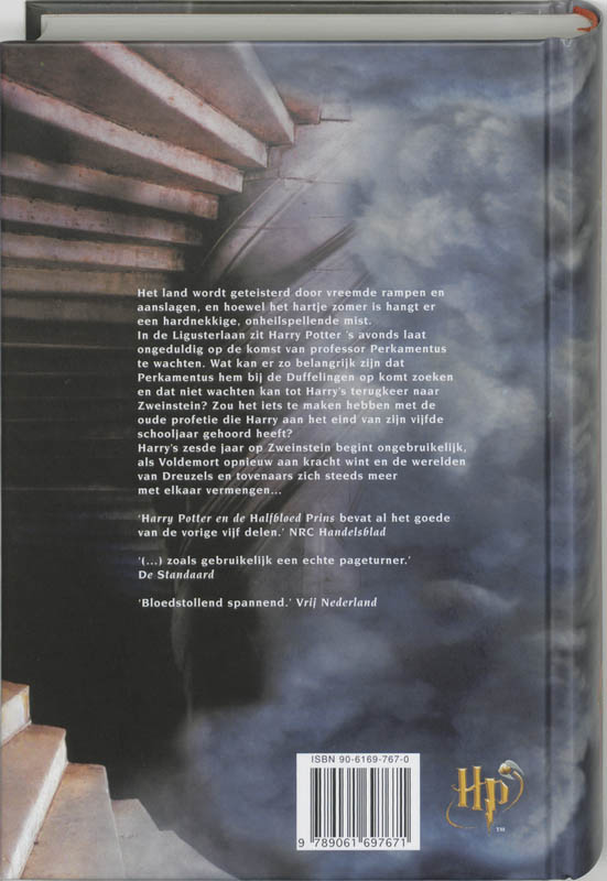 Harry Potter 6 achterkant