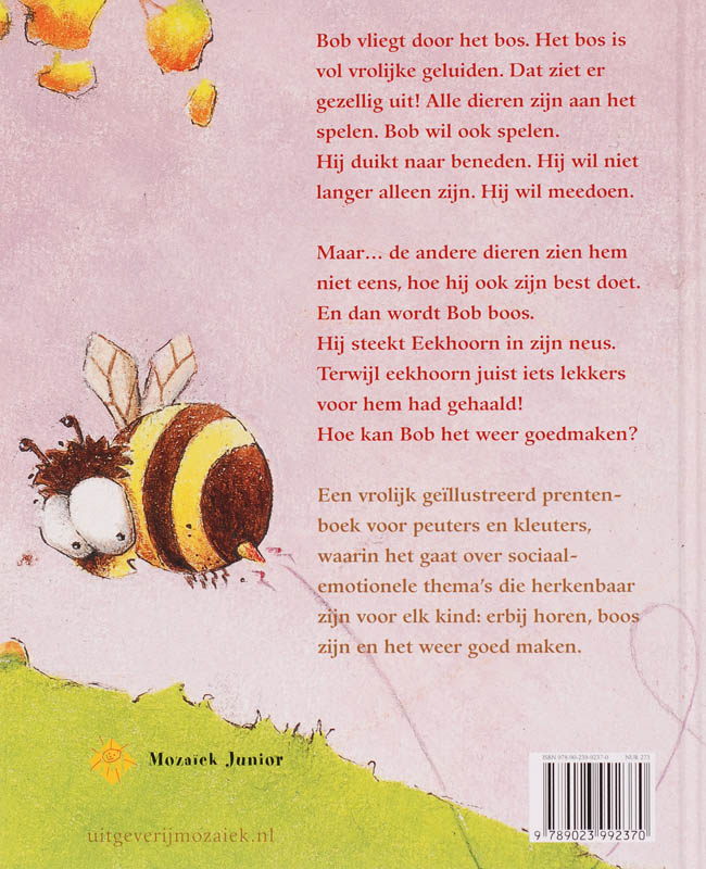 Bob Zegt Sorry achterkant