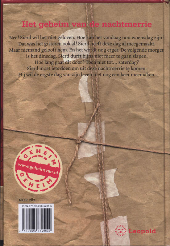 Het Geheim Van De Nachtmerrie achterkant