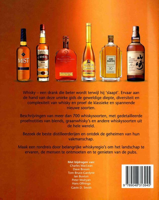 Whisky achterkant