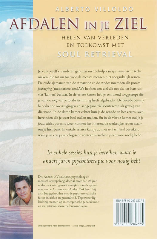 Afdalen in je ziel achterkant