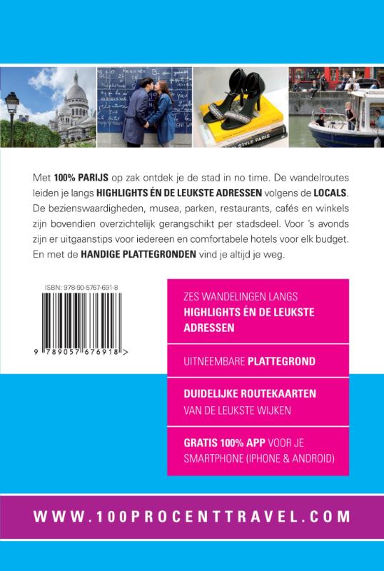 100% Parijs / 100% stedengidsen achterkant