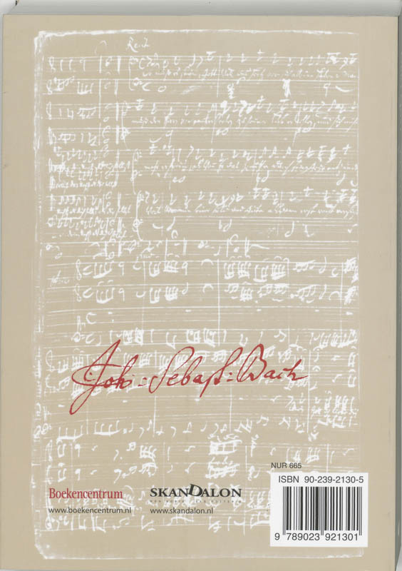 Aan de hand van Bach achterkant