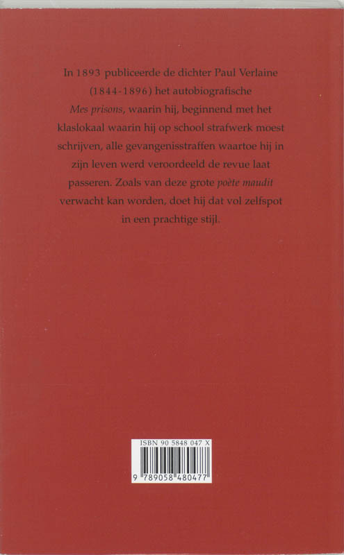 In Gevangenschap achterkant