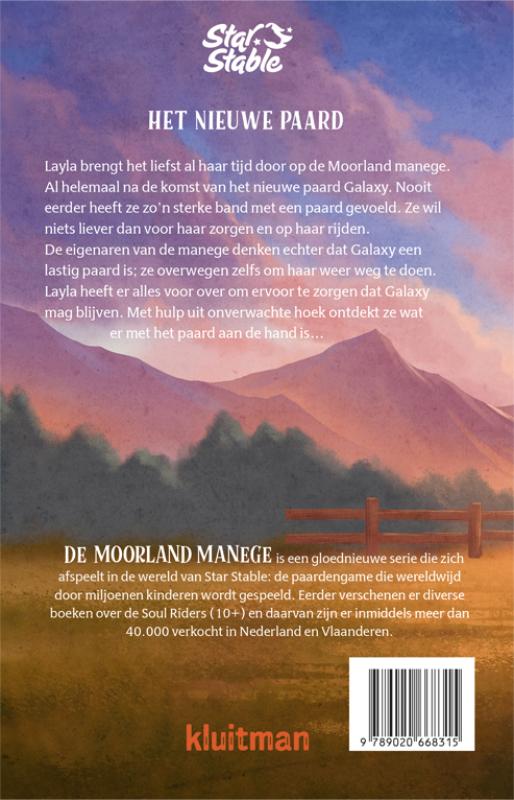 Het nieuwe paard / De Moorland manege achterkant