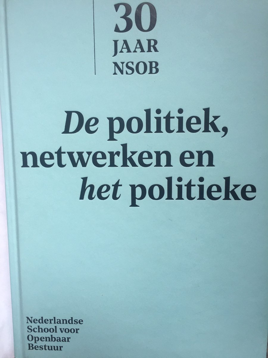 30 jaar NSOB / Denktank
