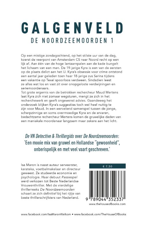 Galgenveld / De Noordzeemoorden / 1 achterkant