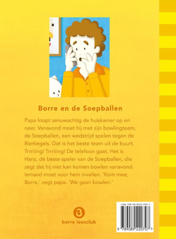Borre en de Soepballen / De Gestreepte Boekjes achterkant