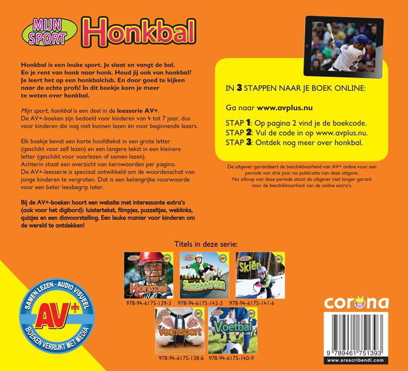 Honkbal / Mijn sport achterkant