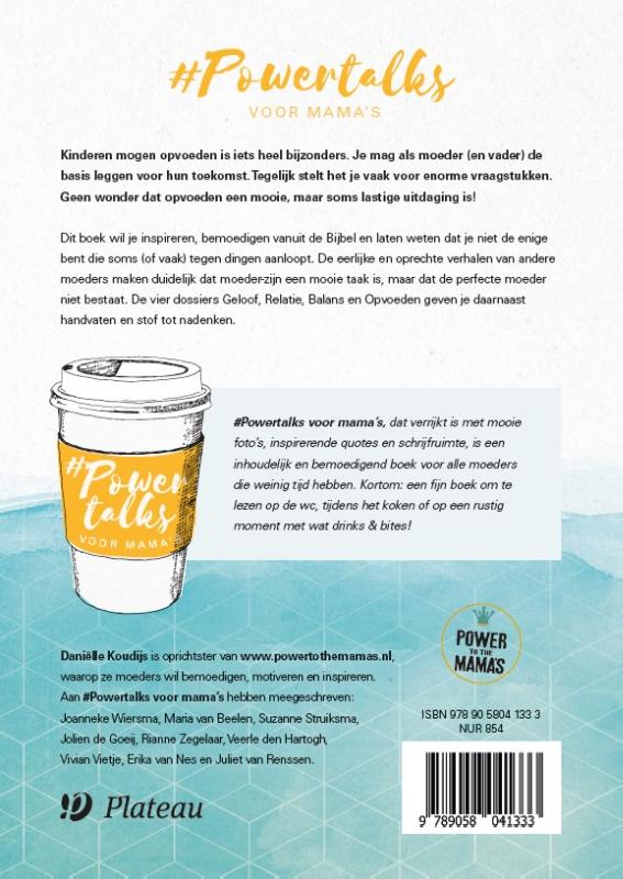 #Powertalks voor mama's achterkant