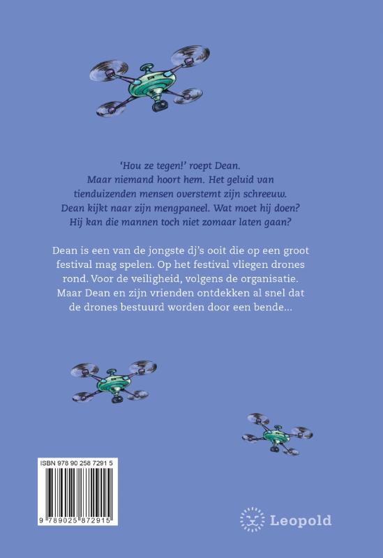 Jacht op de dronedieven / DJ Dean achterkant