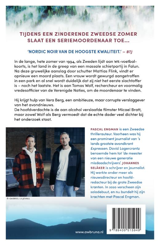 In memoriam / Schaduwland achterkant