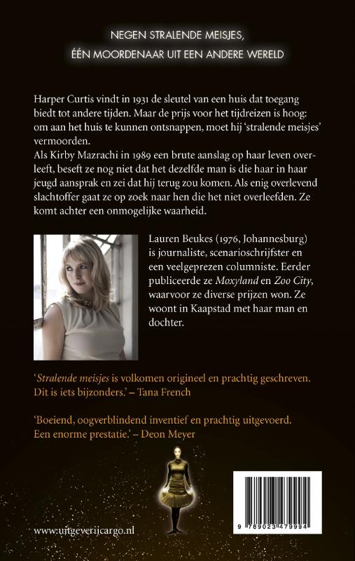 Stralende meisjes achterkant