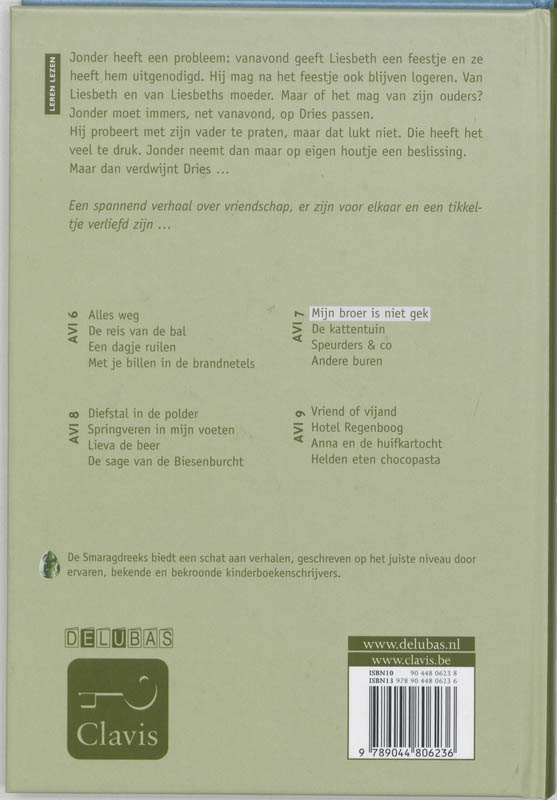 Mijn Broer Is Niet Gek Avi 7 achterkant