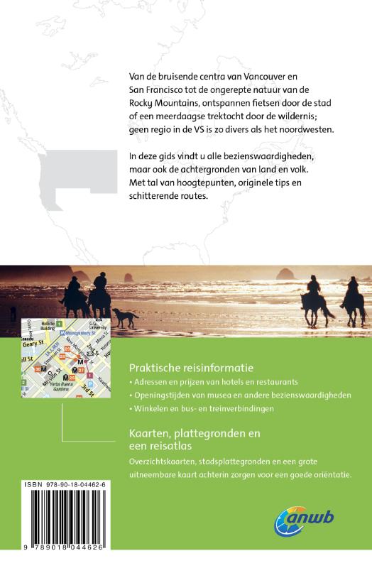 WERELDREISGIDS VERENIGDE STATEN NOORDWEST achterkant
