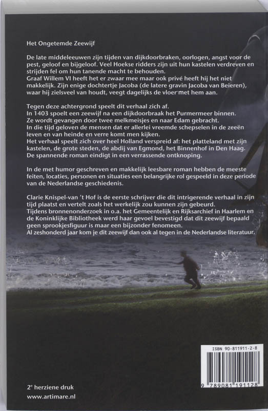 Het Ongetemde Zeewijf achterkant