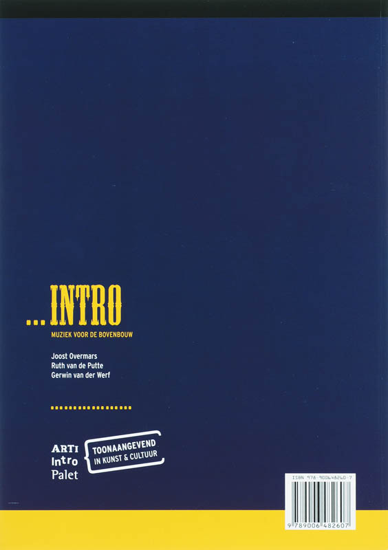 Intro... 1 HAVO/VWO 4-5-6 Werkmap achterkant