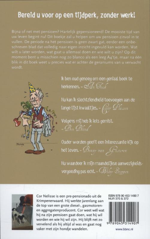 Het leven na uw pensioen achterkant