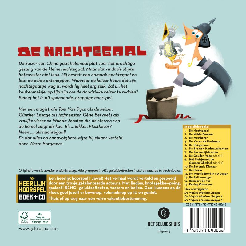 De nachtegaal / Heerlijk Hoorspel achterkant