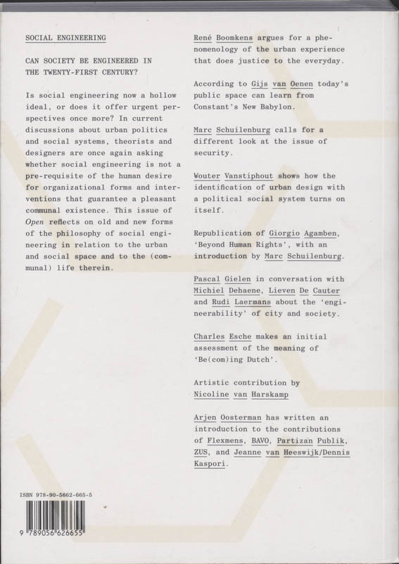 Open / 15 Social Engineering / Open / 15 achterkant