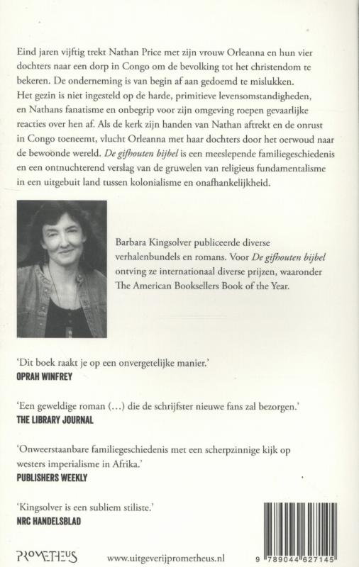 De gifhouten bijbel achterkant