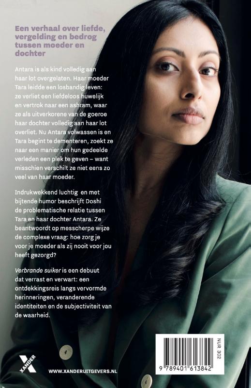 Verbrande suiker achterkant